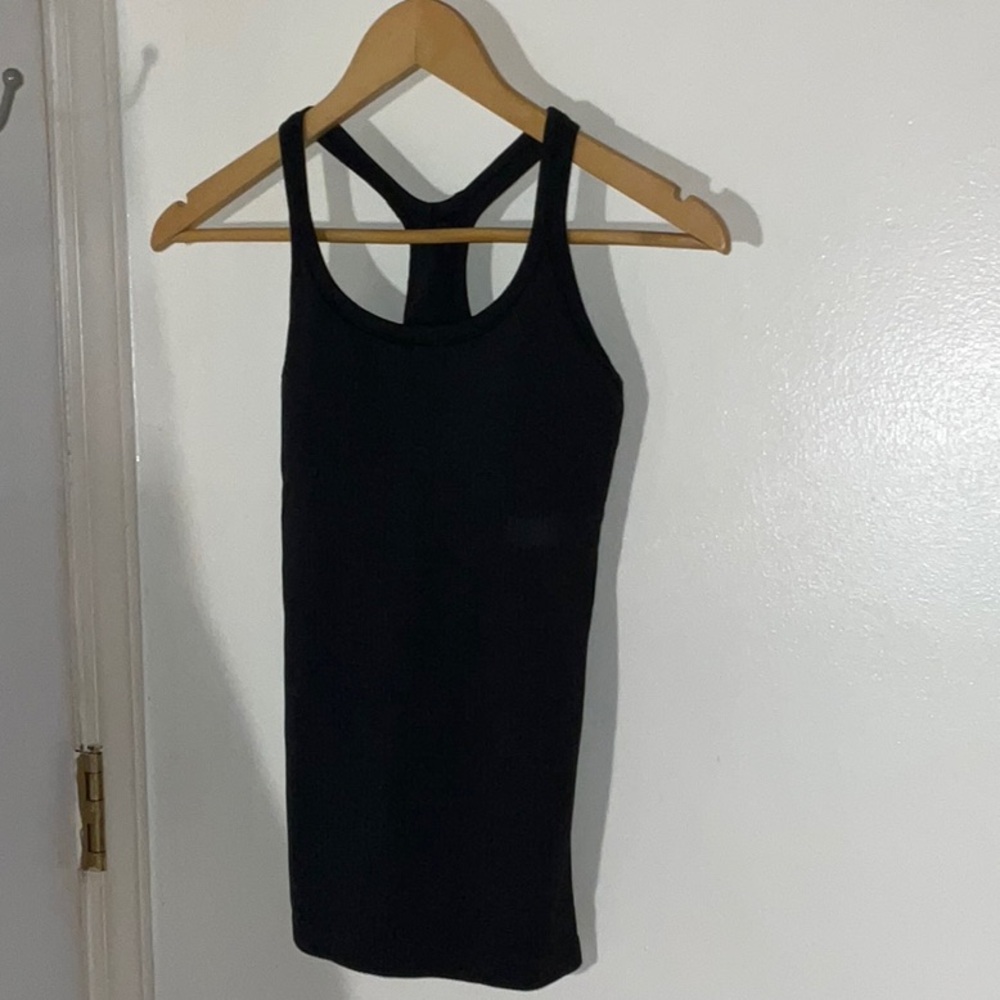 LULULEMON Black Size 4 Racerback Tank.